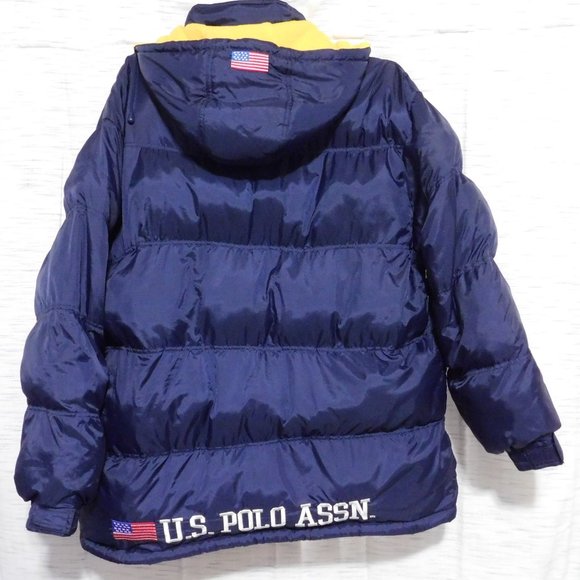 U.S. Polo Assn. Other - POLO Blue and yellow Puffer Fleece lined Coat